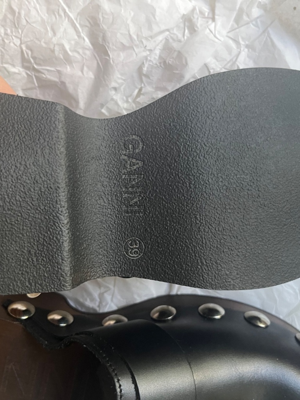 Ganni Black Clogs - NEW - Picture 4 of 9